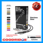 fits CBF600 ABS 08-11 Goodridge Stainless Carbo Fr Brake Hoses HN0625-6FC-CB