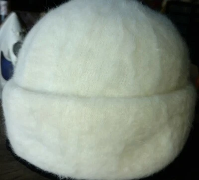 Sombrero de mujer vintage Livingston Brothers 100 % cachemir San Francisco talla 12 limpio Foto 1 de 4