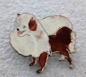 Vintage süßer Hund 70er Jahre Hut MAFCO Anstecknadel Neu NOS - Bild 1 von 3