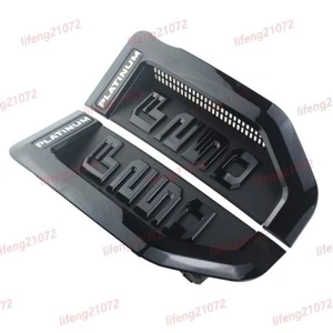 2pcs Left & Right Side Door Badge For 2017-2013 F-250 F250 PLATINUM Emblem - Picture 1 of 4