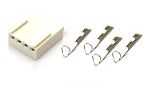 KF2510 2.54mm 4-pin female housing connector socket crimp terminal part 50 set - Picture 1 of 4
