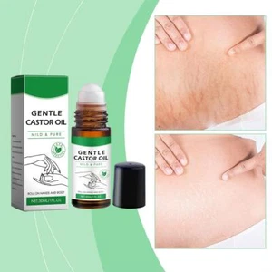 30ml OrganicCastor Oil,100%Pure Cold Pressed Castor Oil Roller BEST - Picture 1 of 17