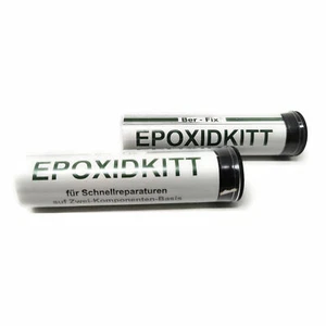 2x Ber-Fix® 56g Epoxidkitt Powerknete bis zu 300°C - Kaltmetall Metall Reparatur