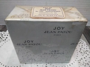Vintage 1960'S Joy Eau De by Jean Patou No. 1205 3 FL OZ. New Sealed - Picture 1 of 7