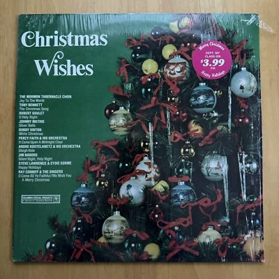 Christmas Wishes - Collaboration Vinyl LP - Columbia Records 1977 Nostalgic - Image 1 of 4