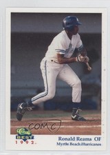 1992 Classic Best Myrtle Beach Hurricanes Ron Reams #9