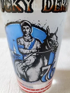 KENTUCKY DERBY 1976 - 5" OFFICIAL RACE GLASS - PRE OWNED/NICE - Picture 1 of 10