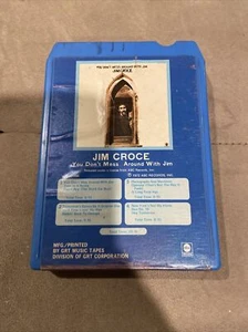 Jim Croce You Don't Mess Around with Jim 8 Track Tape VINTAGE MUSIC  - Foto 1 di 4