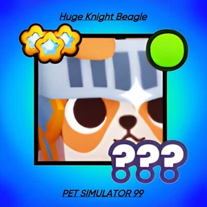 Pet Simulator 99 - Huge Knight Beagle💎 - Cheap and Quick - Pet Sim 99 (PS99)