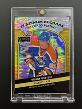 Wayne Gretzky - 2017-18 O-Pee-Chee Platinum Records Seismic Gold Pulsar PR-2 SSP