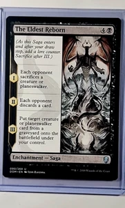 2018 MTG Magic the Gathering Dominaria DOM #90 The Eldest Reborn Saga WOTC LP - Picture 1 of 3