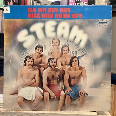 [ROCK/POP]~EXC/VG+ LP~STEAM~Na Hey Kiss Him Goodbye~[1971~MERCURY]~GERMANY Impor - Image 1 of 4