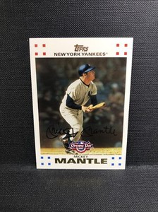 Mickey Mantle 2007 Topps Opening Day #7 NEW YORK YANKEES HOF - A2P
