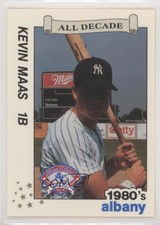 1990 Best Albany-Colonie Yankees/A's All Decade Kevin Maas #12 Rookie RC
