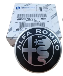 Genuine Alfa Romeo Tonale Stelvio Giulia Wheel Center Cap 60MM 50578770 - Picture 1 of 4
