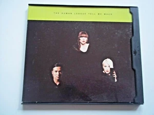 CD 5" Single THE HUMAN LEAGUE - TELL ME WHEN - 5 Mixes Incl Utah Saints Mix, Dub - Picture 1 of 7