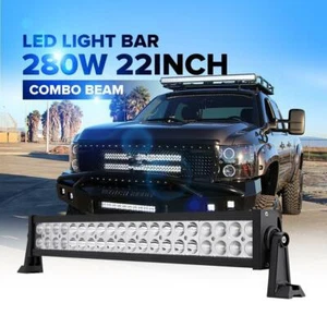 22 inch 280W LED Work Light Bar Combo FOR FORD F150 F250 F350 F450 PICKUP 20 USA - Picture 1 of 12