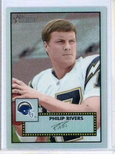 2006 Topps Heritage Chrome Refractor Football PHILIP RIVERS THC90 #281/552 - Picture 1 of 2