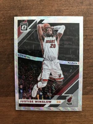 Justise Winslow 2019-20 Optic Silver Wave Prizm #21 Miami Heat Blazers Duke Foto 1 de 2