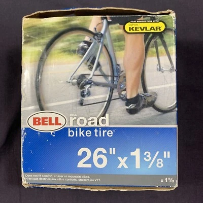 BELL Road Bike Tire with Kevlar Flat Protection | 26” x 1-3/8” | New In Box - Image 1 of 4