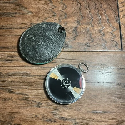 Zeiss Ikon Diaphot - Medidor de luz de câmera de exposição ICA Alemanha estojo de couro c.1920 - Imagem 1 de 4