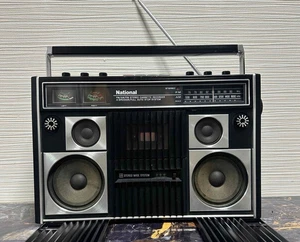 Radio a cassette National Panasonic RS-457 boom STEREO vintage Showa retrò Giappone - Foto 1 di 12