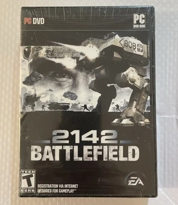 Battlefield 2142 (PC, 2006) Thick Box Version US Brand New Sealed  - Image 1 of 4