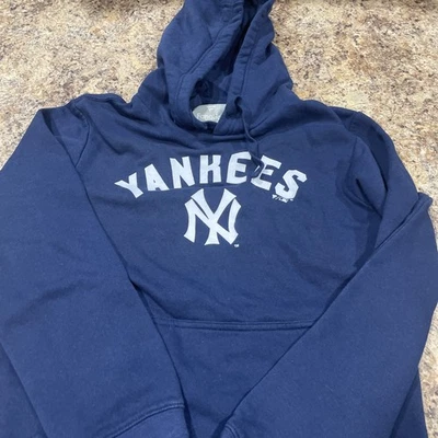 Sudadera con capucha pequeña para mujer Fanatics MLB New York Yankees  Foto 1 de 3