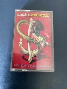 Slash’s Snakepit It’s Five O’Clock Somewhere Cassette Tape 1995 Germany Geffen - Picture 1 of 3