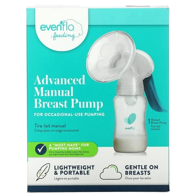 Evenflo Feeding Advanced Manual Breast Pump - BPA Free - Sealed New - Image 1 of 4