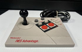Nintendo NES Advantage Joystick Controller NES-026 Gray preowned original