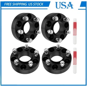 1.5'' 5x4.5" 71.5mm 1/2"x20 Hubcentric Wheel Spacers For 97-06 Jeep Wrangler - Picture 1 of 16