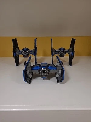LEGO Star Wars TIE Fighter Collection, Set 10131, 2 Figs, 3/4 Ships, GC - Image 1 of 4