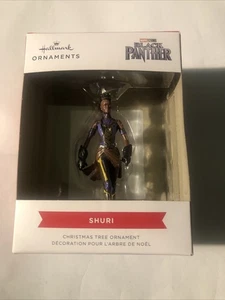 Hallmark Árbol de Navidad Adorno Pantera Negra SHURI 2022 - ¡NUEVO! - Imagen 1 de 3