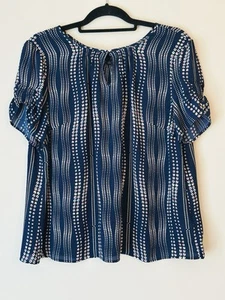 Top de gasa Talbots para mujer 2XP - Imagen 1 de 2