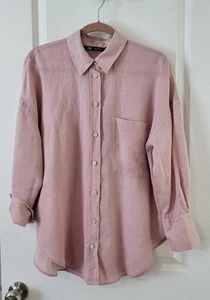 Zara Linen Boyfriend shirt - Bild 1 von 8