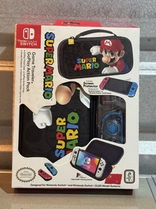 NEW SUPER MARIO BROS GAME TRAVELER GOPLAY ACTION PACK CASE, GOPLAY ACTION GRIPS - Picture 1 of 5