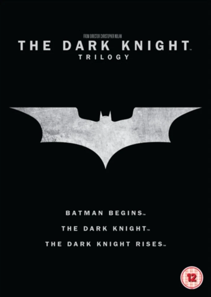 Batman (2005-2012) Batman Begins Dark Knight / Dark Knight Rises (REGION 2) DVD - Image 1 of 1