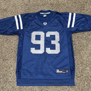 Indianapolis Colts NFL Dwight Freeney Mesh Football Jersey Mens Size Large - Picture 1 of 7
