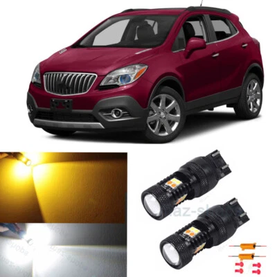 Luz LED de señal de giro frontal Switchback DRL para Buick Encore 2013-2016 Foto 1 de 4