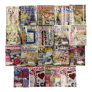 Lot of 19 Quick Quilts McCall's Quilting Vintage Magazines - Picture 1 of 10