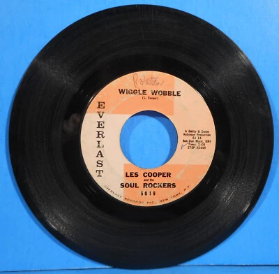 LES COOPER & THE SOUL ROCKERS WIGGLE WOBBLE ~ DIG YOURSELF 7" 45 RPM 1962 VG!! - Image 1 of 2