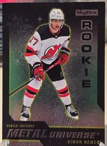 Simon Nemec 2023-24 Skybox Metal Universe Retro Rookie RC #R-47 Devils - Picture 1 of 2