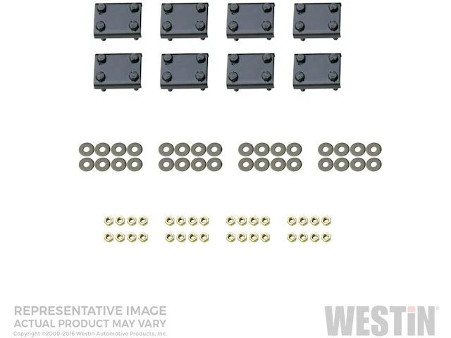 Para 1988-2000 GMC C2500 Step Nerf kit de montagem em barra Westin 85138RPND 1989 1990 1991 - Imagem 1 de 2