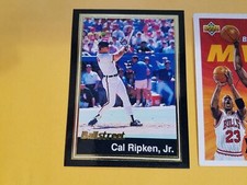 Cal Ripken Jr Orioles BallStreet 1991 #49 OVERSIZE RARE Oddball
