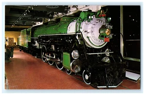 Postcard Smithsonian 1401 Pacific Type Passenger Train Southern Railway Display - Picture 1 of 2