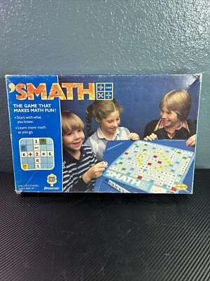 Pressman SMATH Math Equation Crossword Game Educational Math Learning Tool 5200 - Image 1 of 3