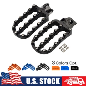 NiceCNC Enlarge Foot Pegs Footrests Pedals For KTM Adventure 1290 1190 1050 1090 - Picture 1 of 14