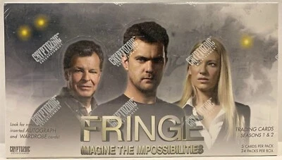 2012 CRYPTOZOIC FRINGE SEASONS 1 & 2 TRADING CARDS HOBBY BOX NEW SEALED - Image 1 of 4