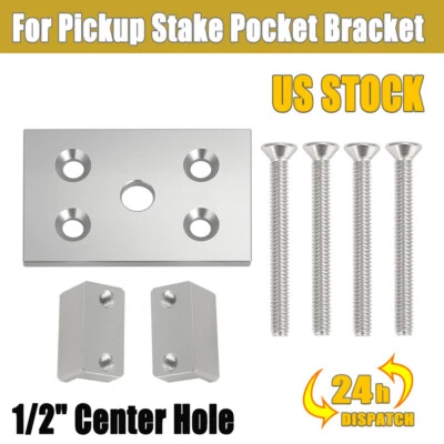 Soporte de bolsillo para estaca de camioneta para soporte de montaje de antena de radio CB / Ham / VHF EE. UU. Foto 1 de 4